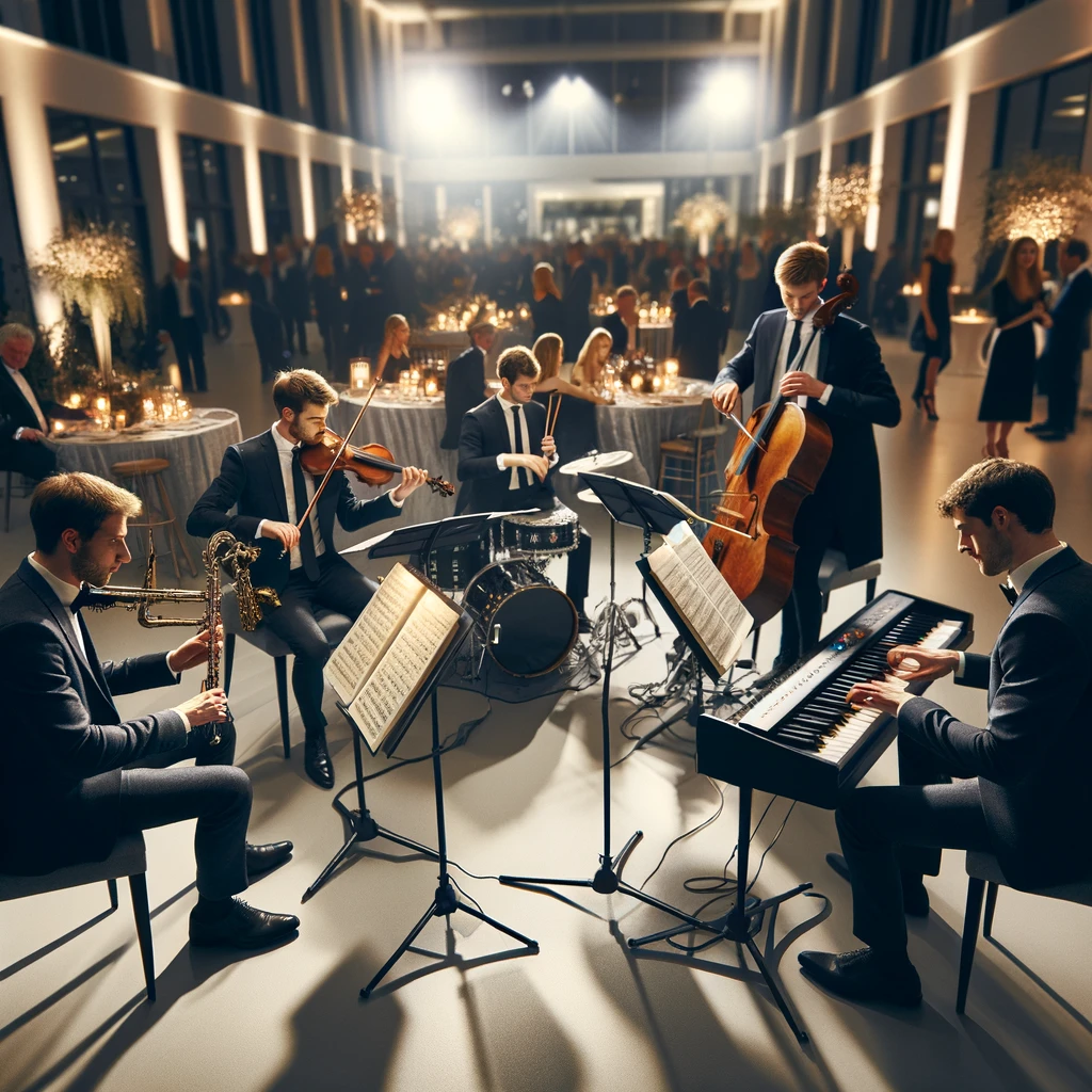 Groupe musical et DJ animant un séminaire à Grenoble, moments de convivialité et de divertissement