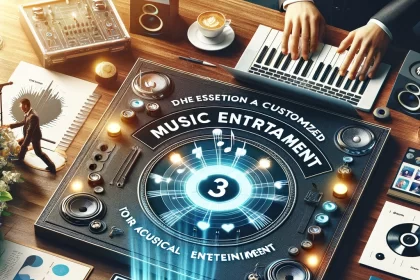 Animation musicale professionnelle lors d'un événement d'entreprise